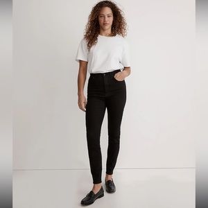 Madewell High Rise Black Jeans